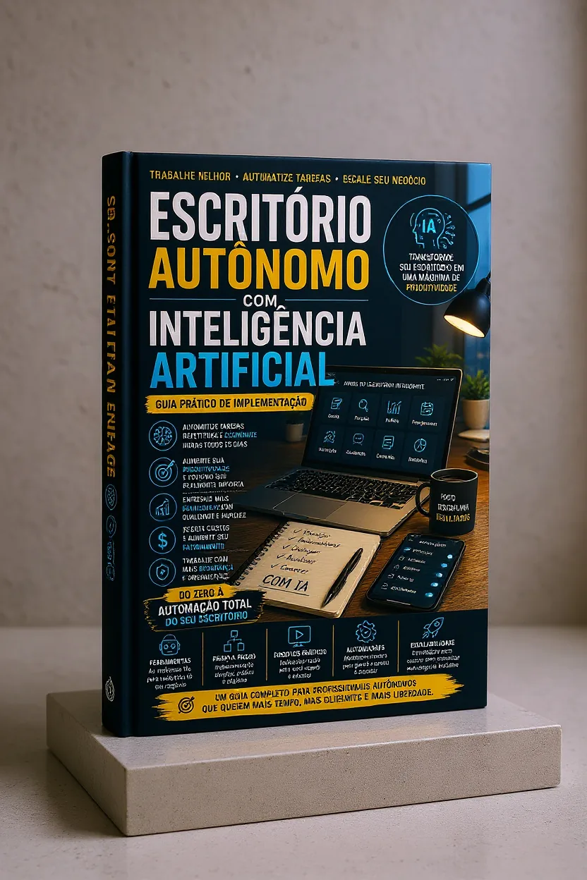 Escritório Autônomo com Inteligência Artificial — automatize processos — visualização do produto