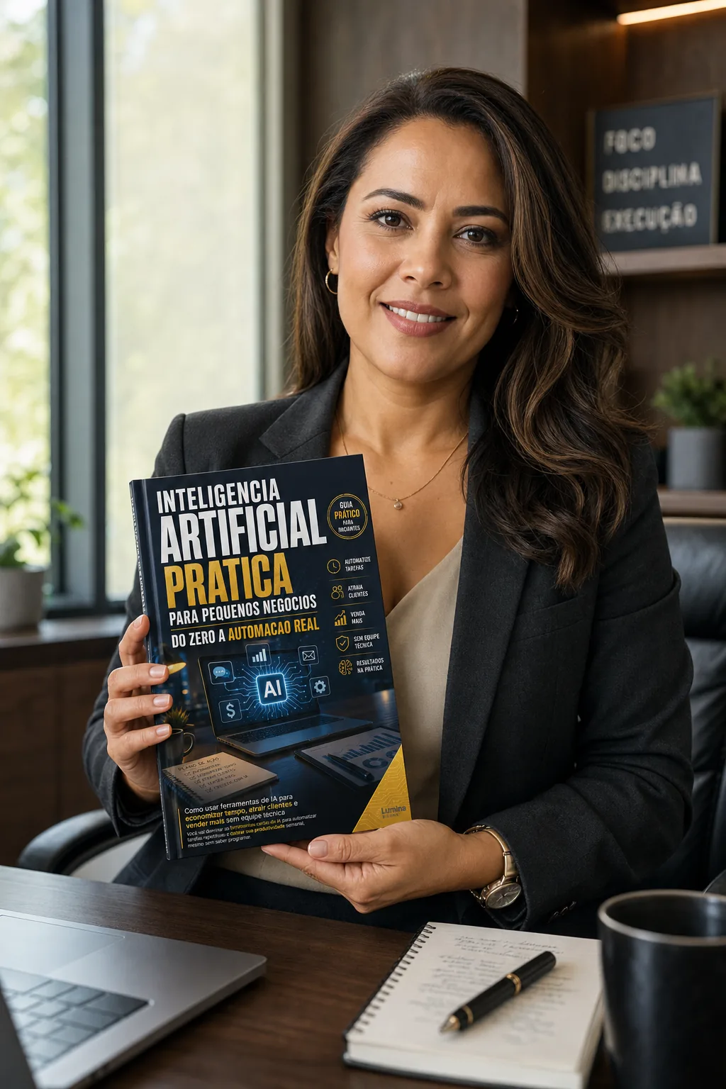 Inteligência Artificial Prática para Pequenos Negócios — automatize tarefas e ganhe tempo — visualização do produto