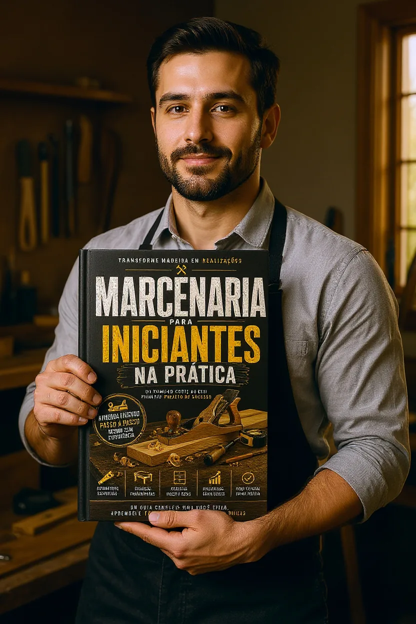 Marcenaria para iniciantes na prática — comece do zero — visualização do produto