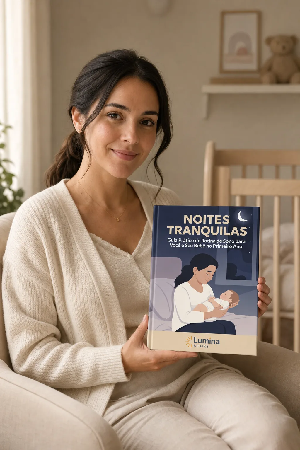 Noites Tranquilas — Rotina de Sono para Você e Seu Bebê — visualização do produto