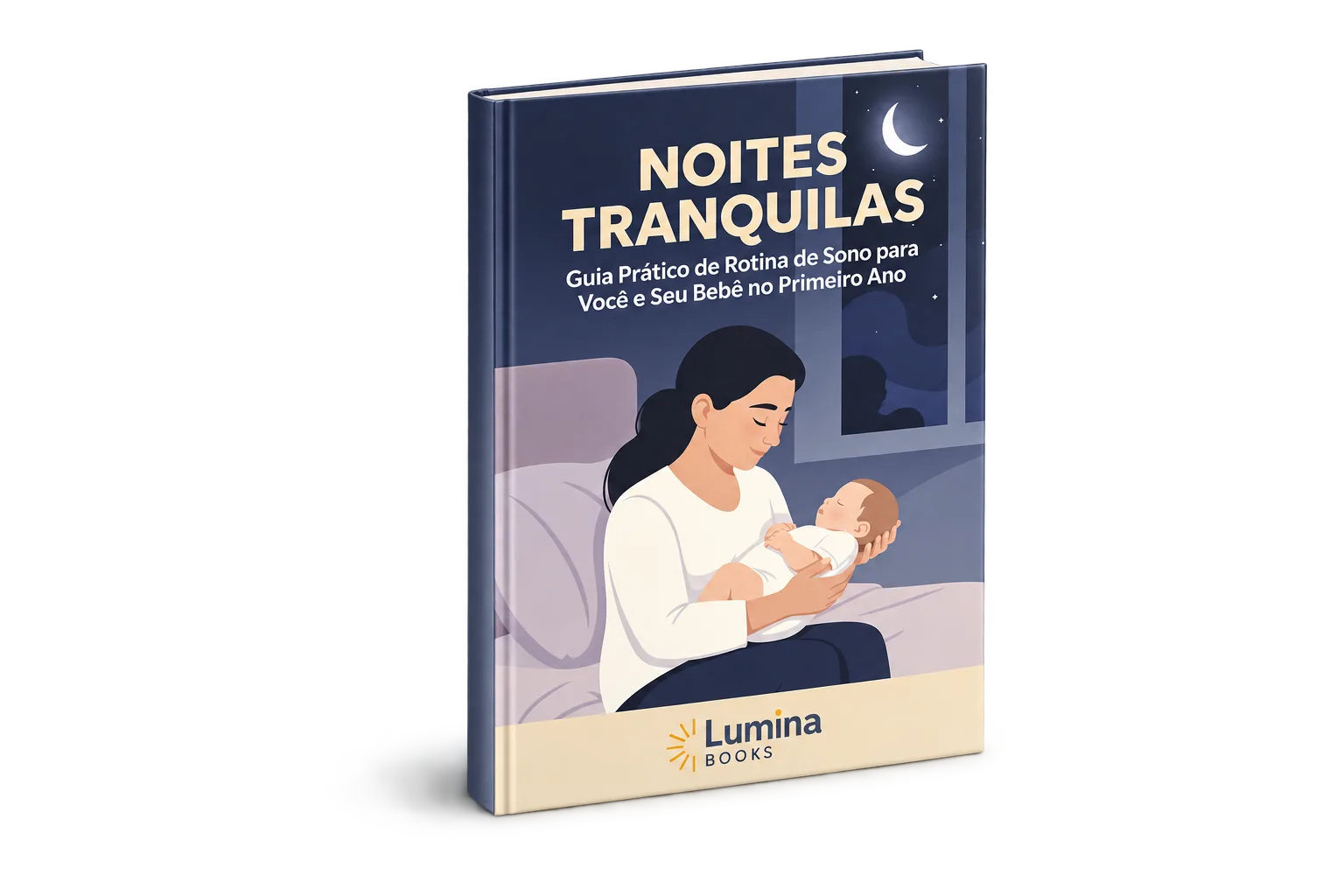 Noites Tranquilas — Rotina de Sono para Você e Seu Bebê — visualização do produto