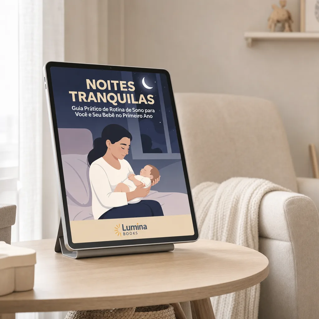 Noites Tranquilas — Rotina de Sono para Você e Seu Bebê — visualização do produto