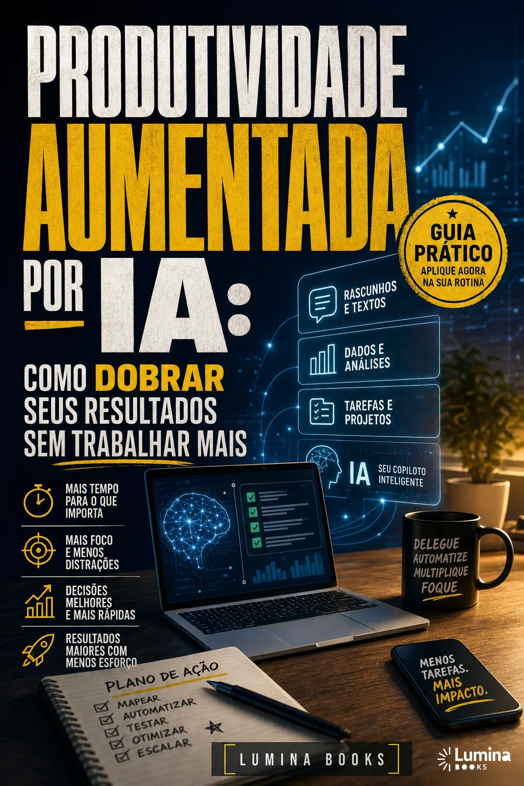Capa de Produtividade Aumentada por IA: Como Dobrar Seus Resultados sem Trabalhar Mais