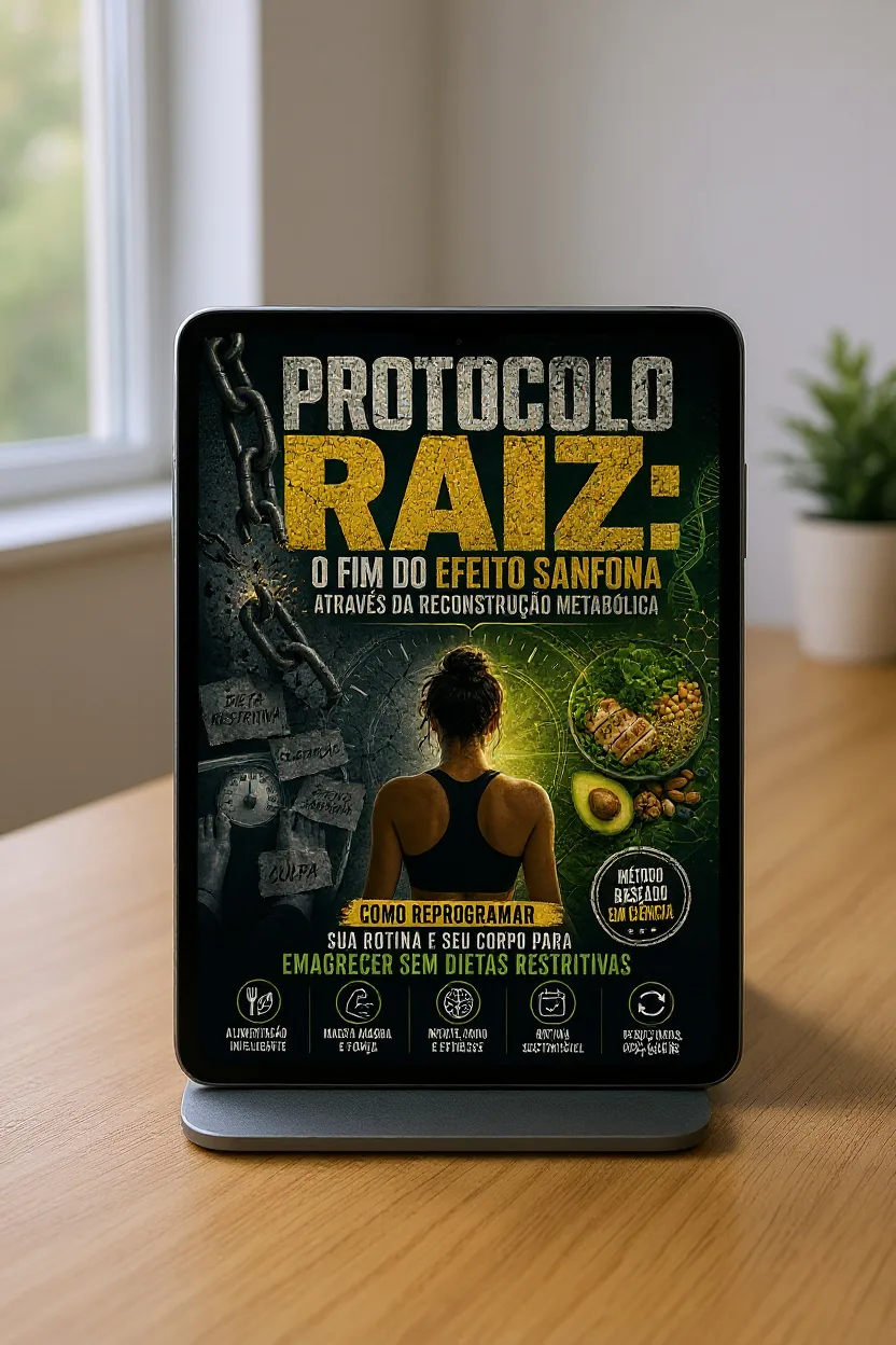 Protocolo Raiz: Reconstrua sua rotina sem dietas restritivas — visualização do produto
