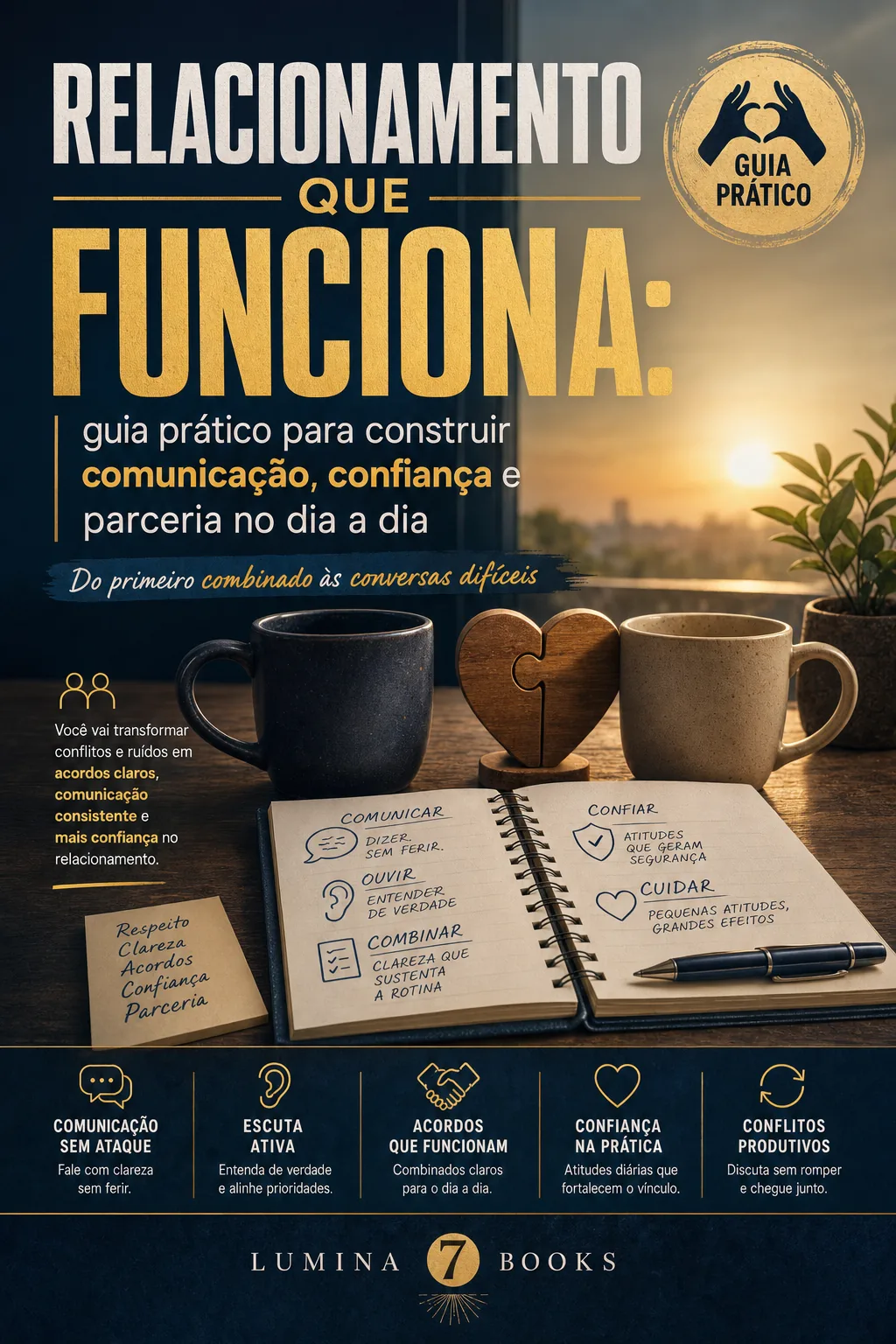 Capa de Relacionamento que Funciona: guia prático para construir comunicação, confiança e parceria no dia a dia