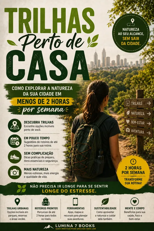 Capa de Trilhas Perto de Casa